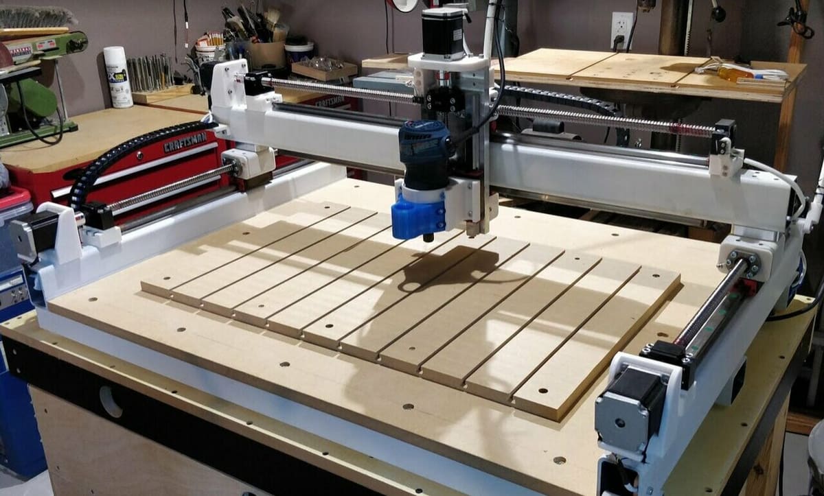 Once completed, the PrintNC looks like a professional machine