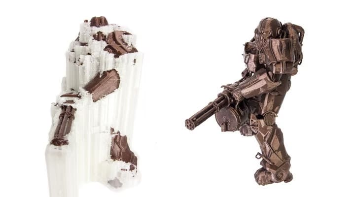 Wash away supports not 3D printed dreams