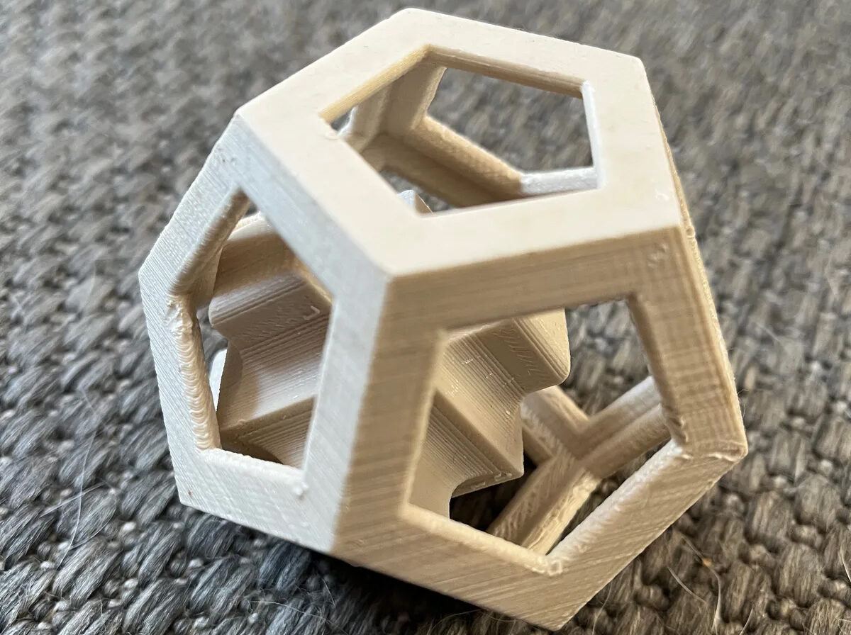 This print in place 3D puzzle with entertain your pup for hours