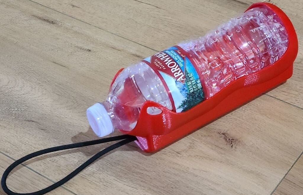 The holder converts into a bowl your dog can drink from!