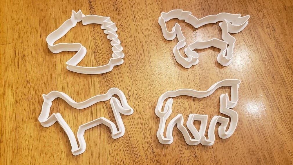 Horsing around in the kitchen