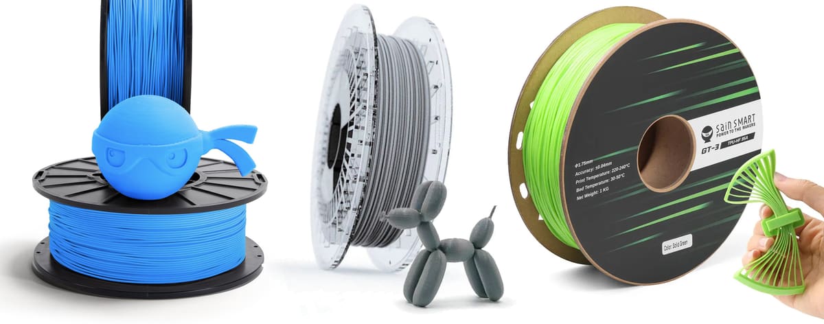Image of The Complete Overview of 3D Printer Filament Types: TPU