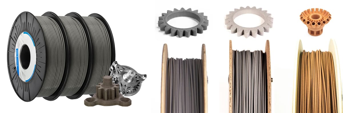Image of The Complete Overview of 3D Printer Filament Types: Metal