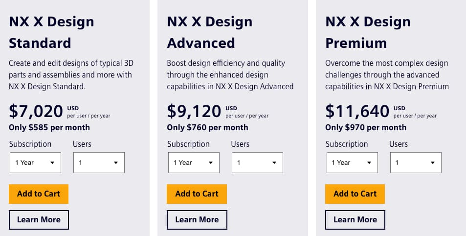 Image of Siemens NX: Free Download of the Full Version: NX Pricing & System Requirements