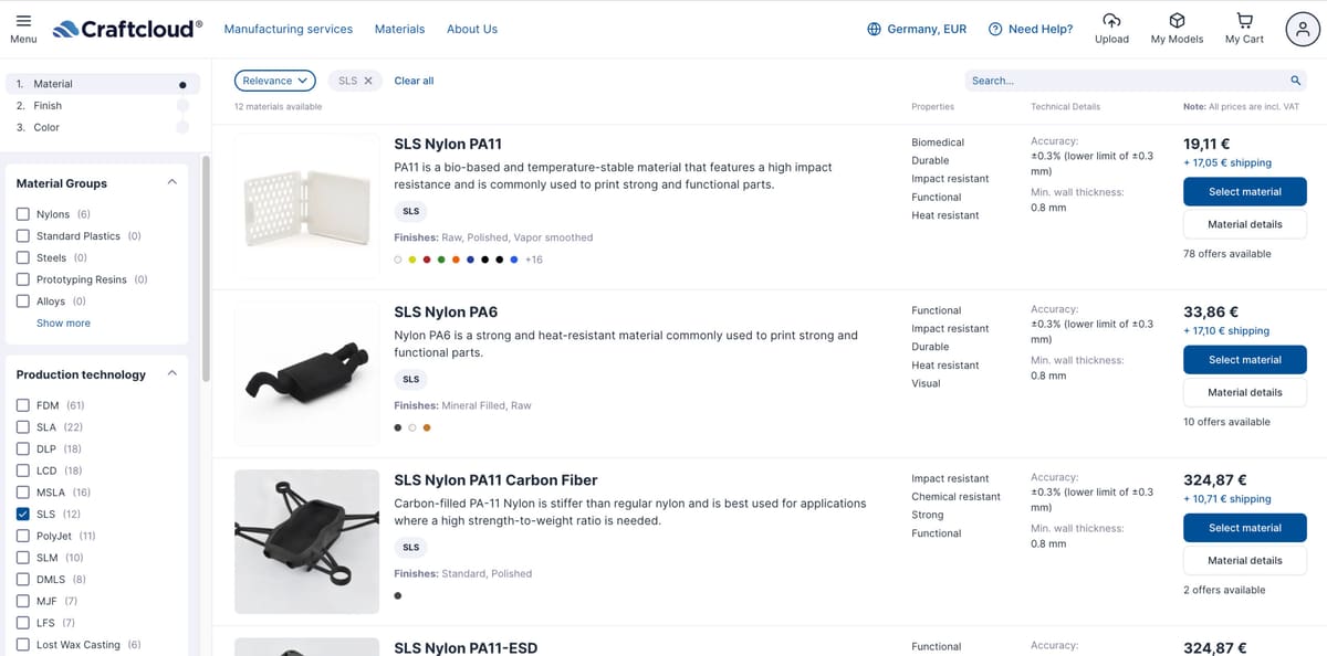 Image of SLS 3D Printing – The Ultimate Guide: Order SLS Parts from a Service Provider