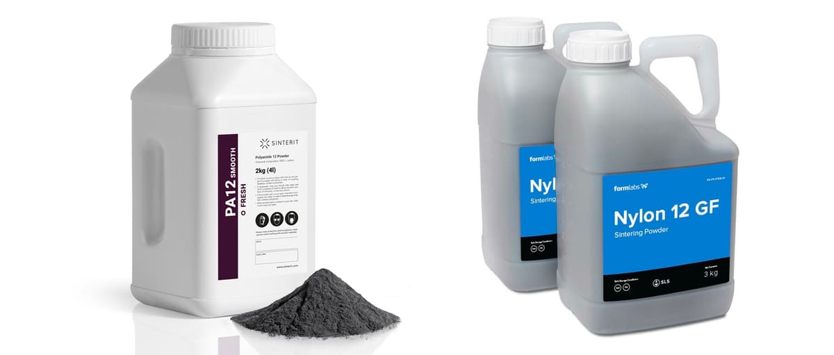 Image of Complete Guide to Nylon PA12 3D Printing (SLS & MJF): Top Brands of PA12 Nylon Powder