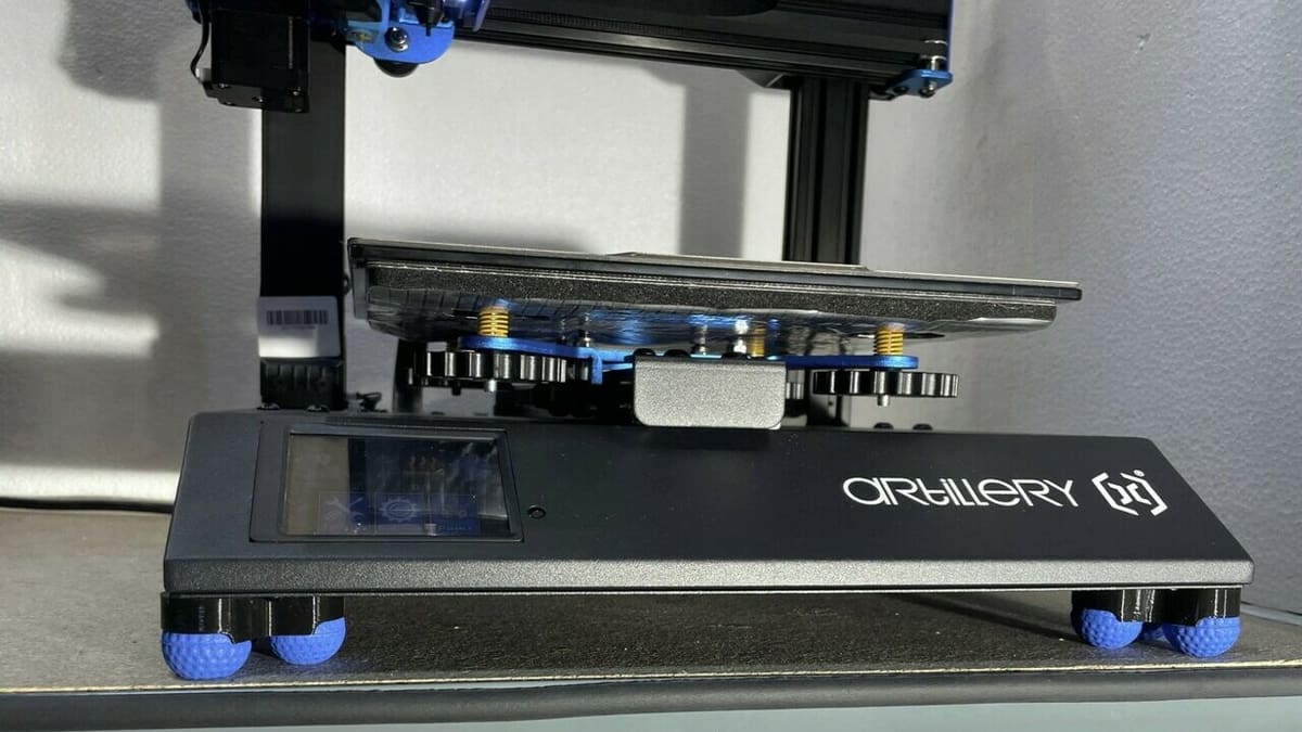 These vibration dampers can be made with a few 3D prints, screws, and some foam Nerf balls