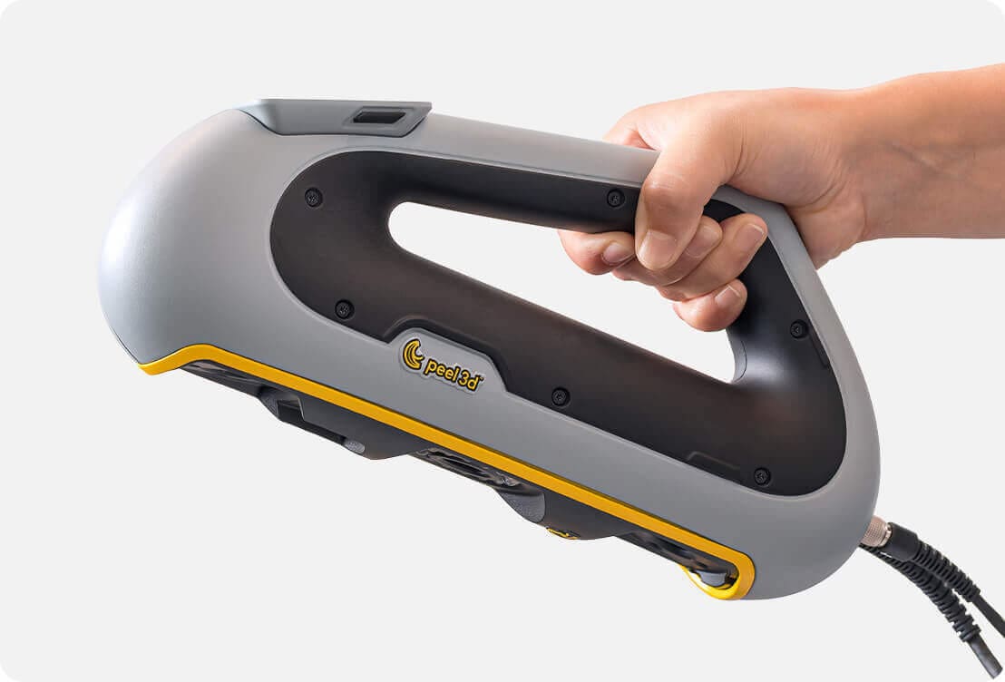 The ergonomic design of the Peel 3