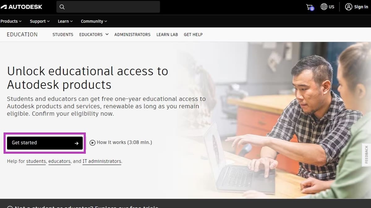 Image of Autodesk Fusion 360 Free Download: Educational Version
