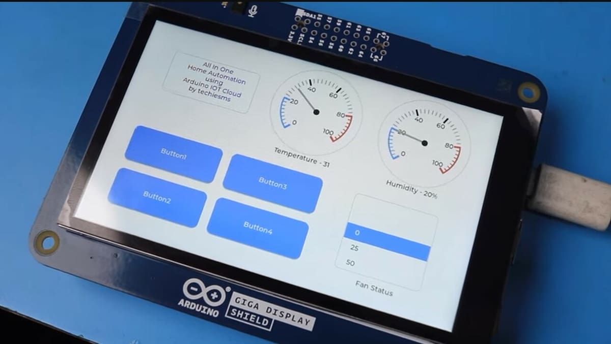 Monitor home appliances with Arduino IoT Cloud