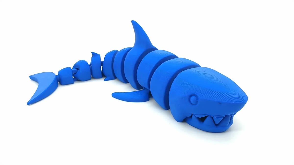 Image of: 2. Articulated Shark