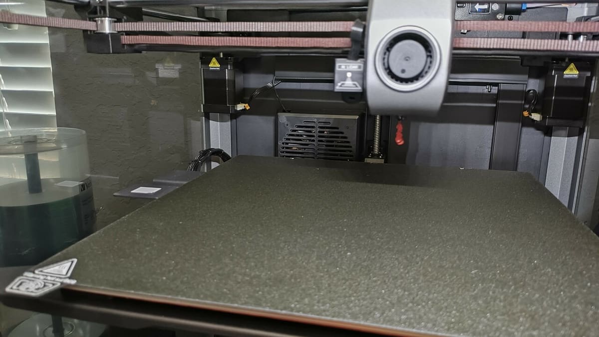 Testing a textured PEI sheet on the K1 Max