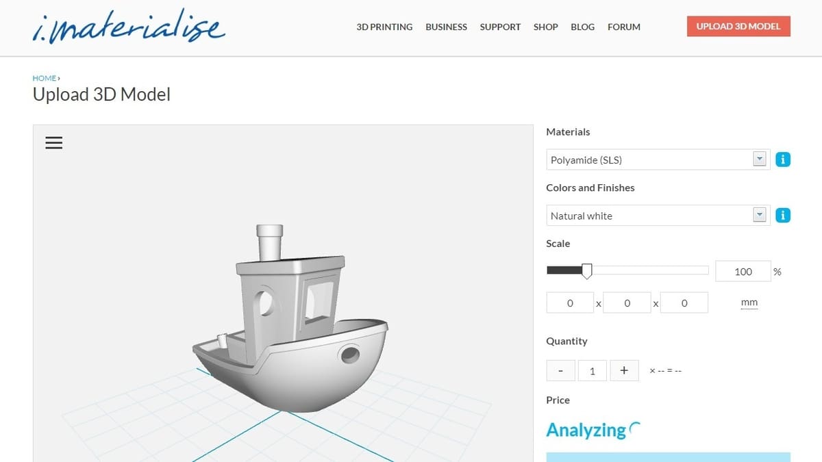 i.Materialise makes it simple to have parts delivered to your doorstep