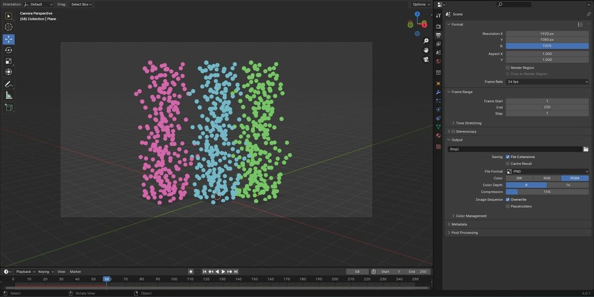 Take a peek at the render settings before hitting F12!