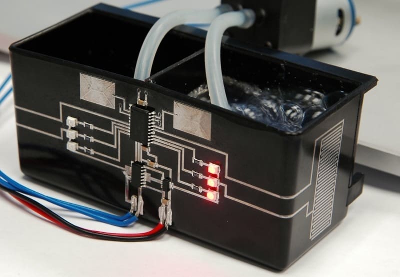 Circuts can be printed direction onto mechanical structures!