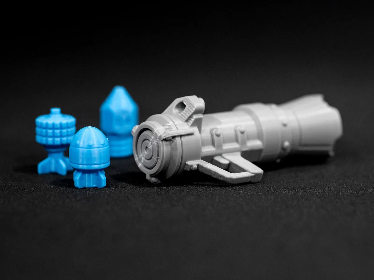 Image of Daily Advent Toy 3D Prints: Rocket Launcher