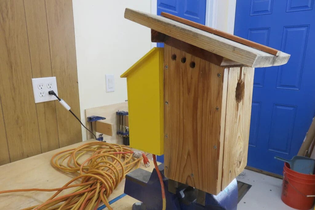 A cozy place for bluebirds to nest