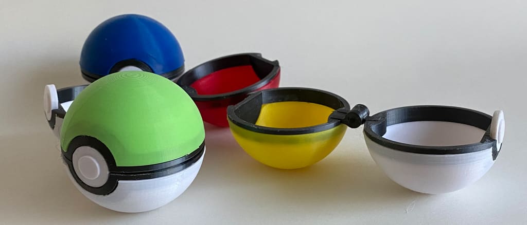 Image of Daily Advent Toy 3D Prints: Pokeball