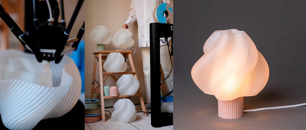 Image of 3D Printed Lamps / Lighting: Creme Atelier