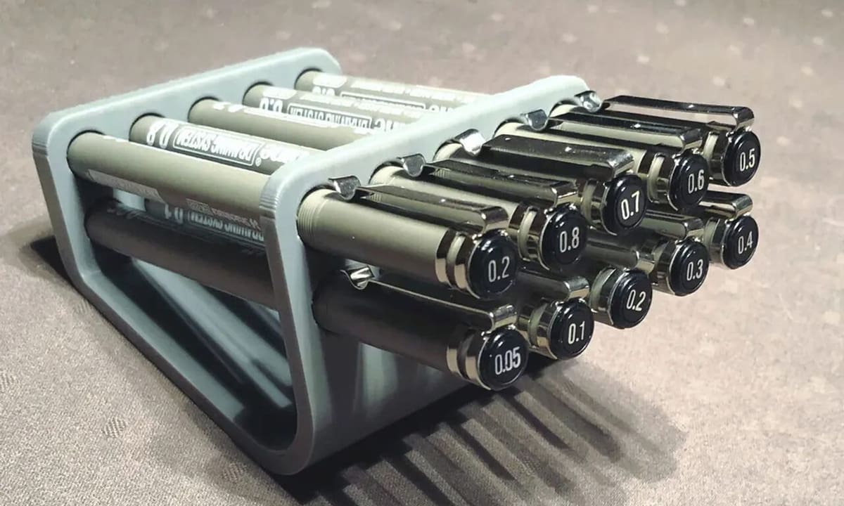 A quick, efficient, no-nonsense penholder
