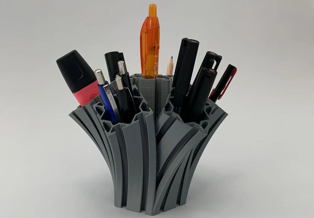 Only with 3D printing can you find something quite like this