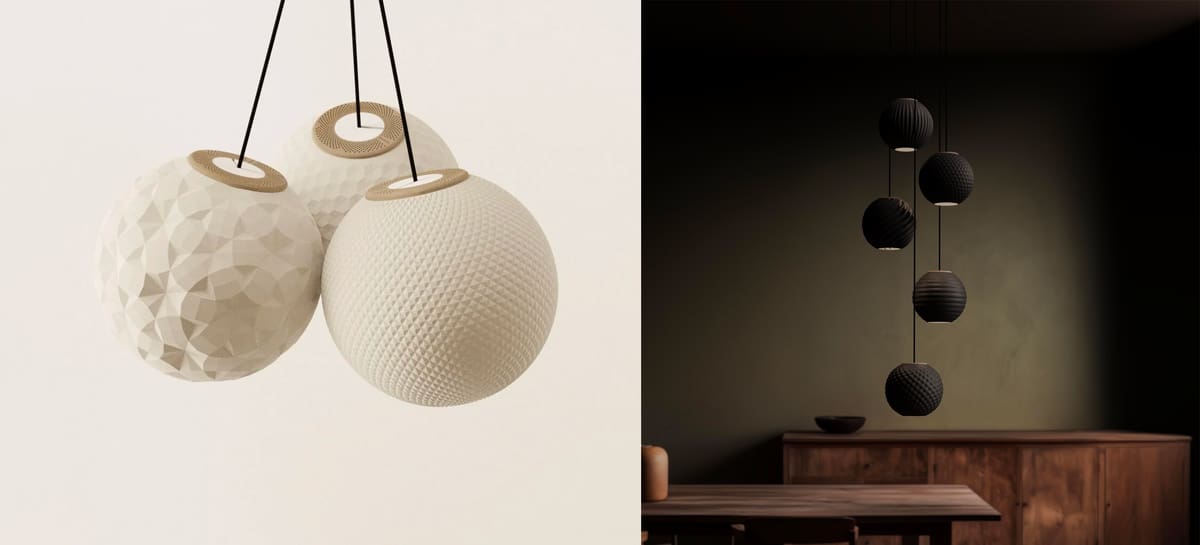 Image of 3D Printed Lamps / Lighting: Polyluma