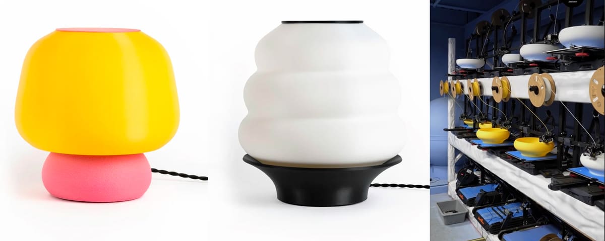 Image of 3D Printed Lamps / Lighting: Jonathan Y