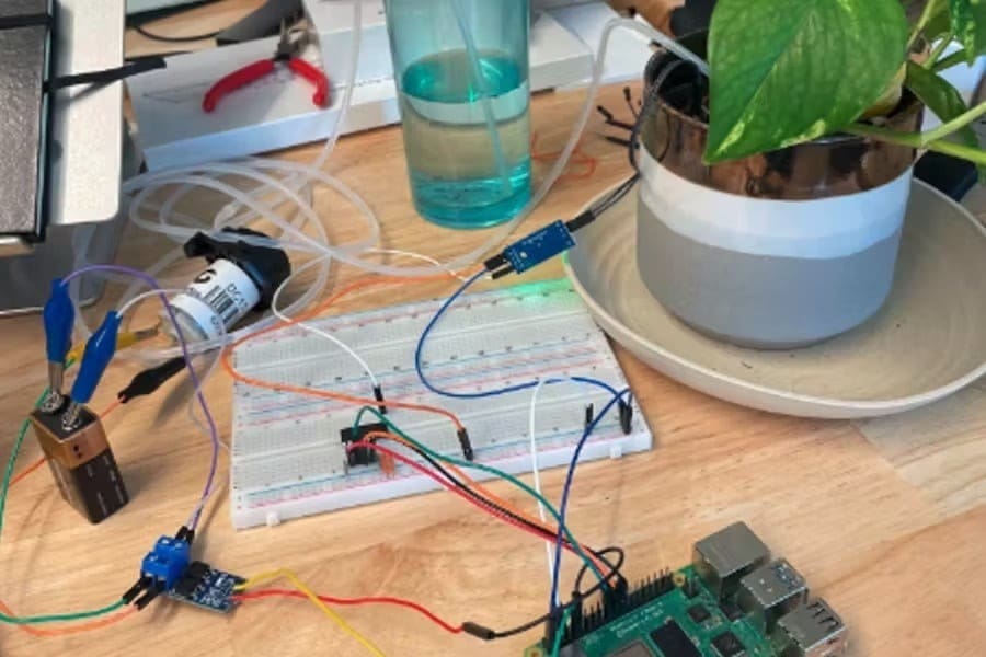 Image of: 8. Plant Watering System