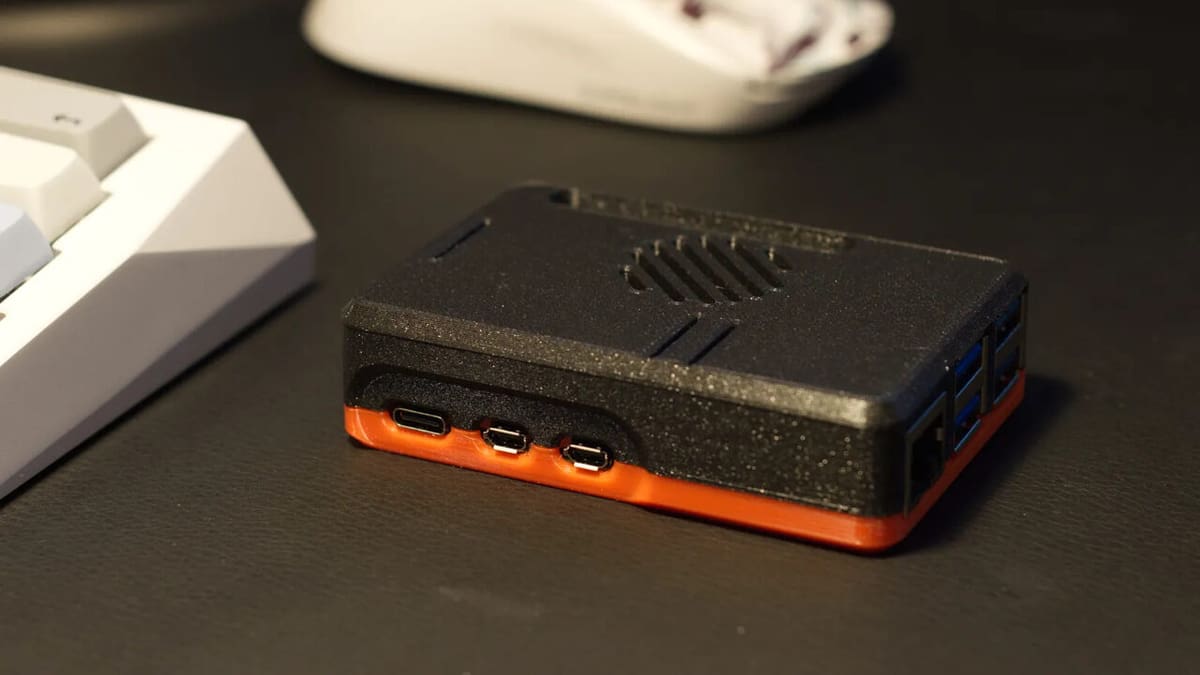 Simpler is usually better when it comes to Raspberry Pi case design