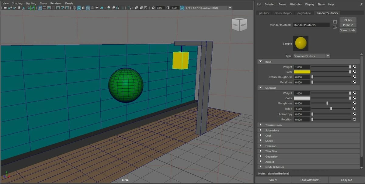 A little world building for our bouncing ball