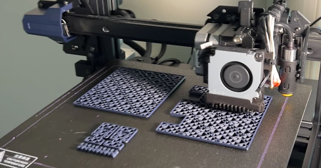 Have fun with different infill patterns