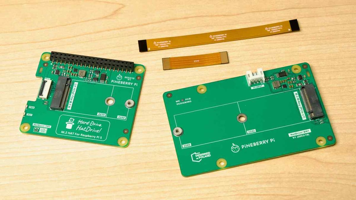 Making the switch from microSD to NVMe SSD with HATs