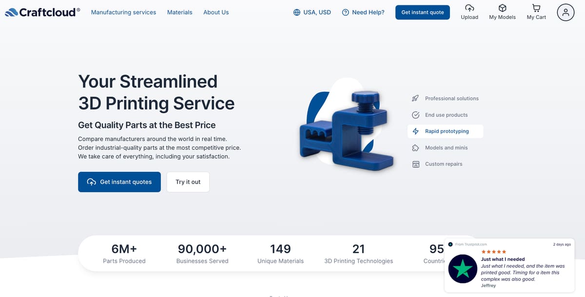 Image of Craftcloud 3D Printing Service: What is Craftcloud?