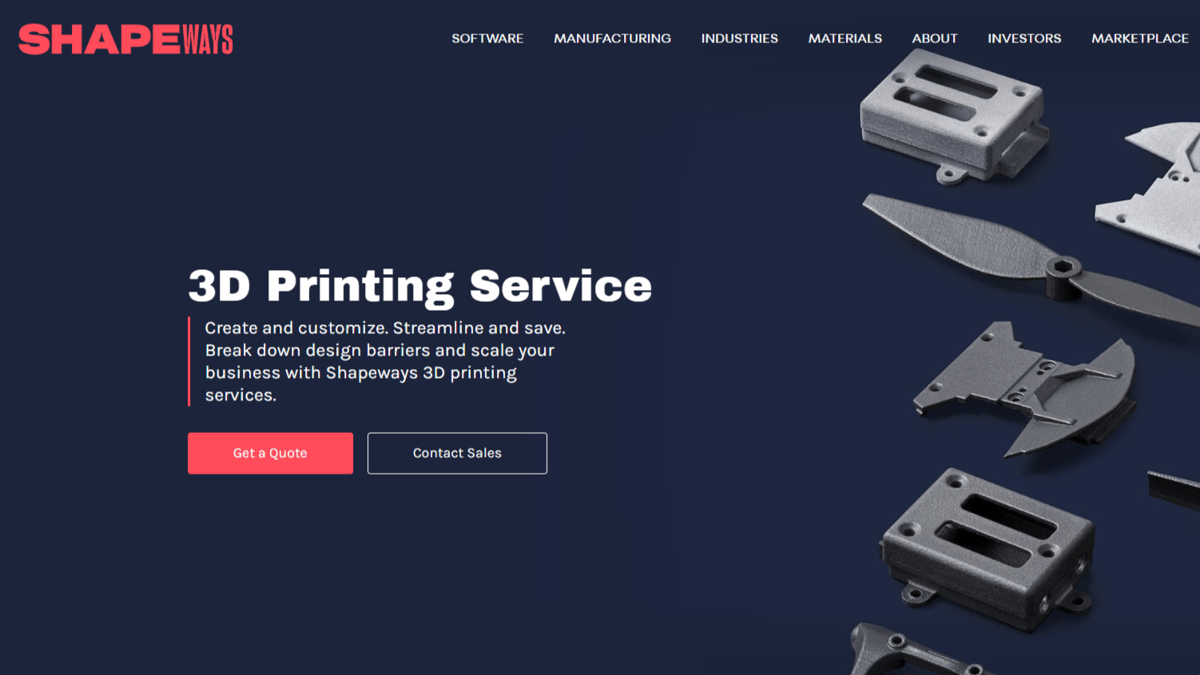 Image of: Shapeways
