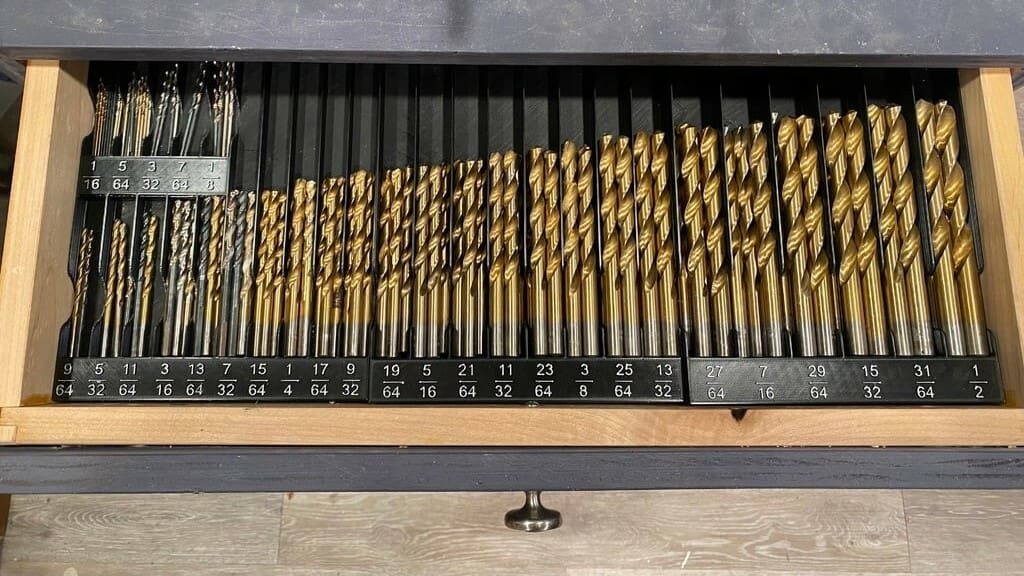 Sharpened and organized drills
