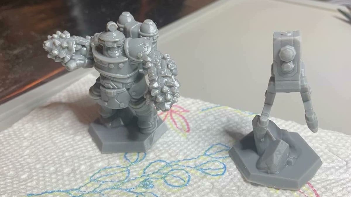 The TH72 Long-lasting Tough Resin is made with the safety of your miniatures in mind.