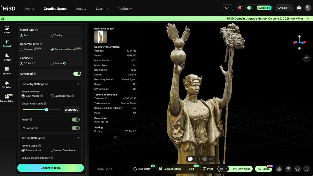 Imagen de: Hitem3D: el mayor enfoque en la imprimibilidad