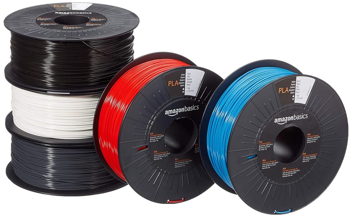 Amazon introduced its 3D printing filaments in 2018