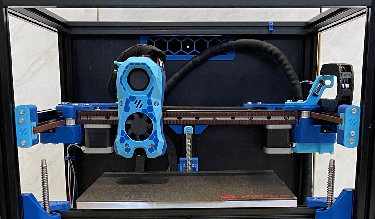 The Stealthburner toolhead uses a single 5015 blower for cooling