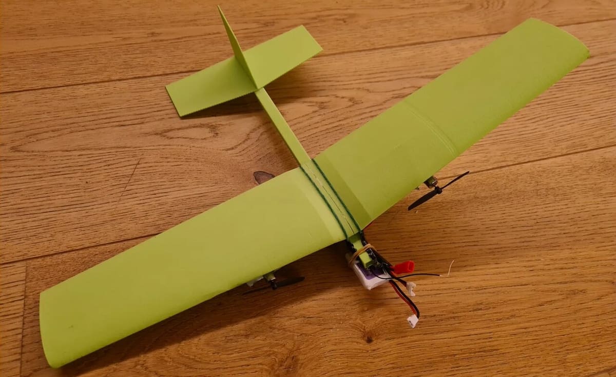 As simple as a plane can be