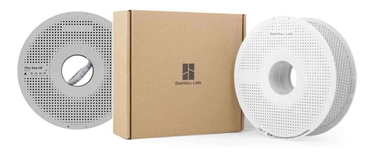 Image of Best TPU Filaments / Best Flexible Filaments: Bambu Lab