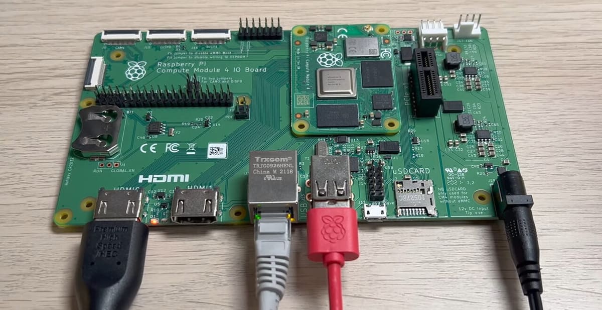 The Compute Module 4 with an I/O board is more versatile than the Pi 4