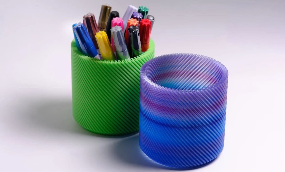 Image of: 13. Spiral Pen & Pencil Holder
