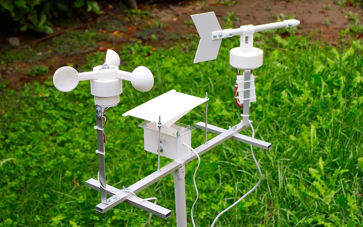 An intricate machine created with simple parts