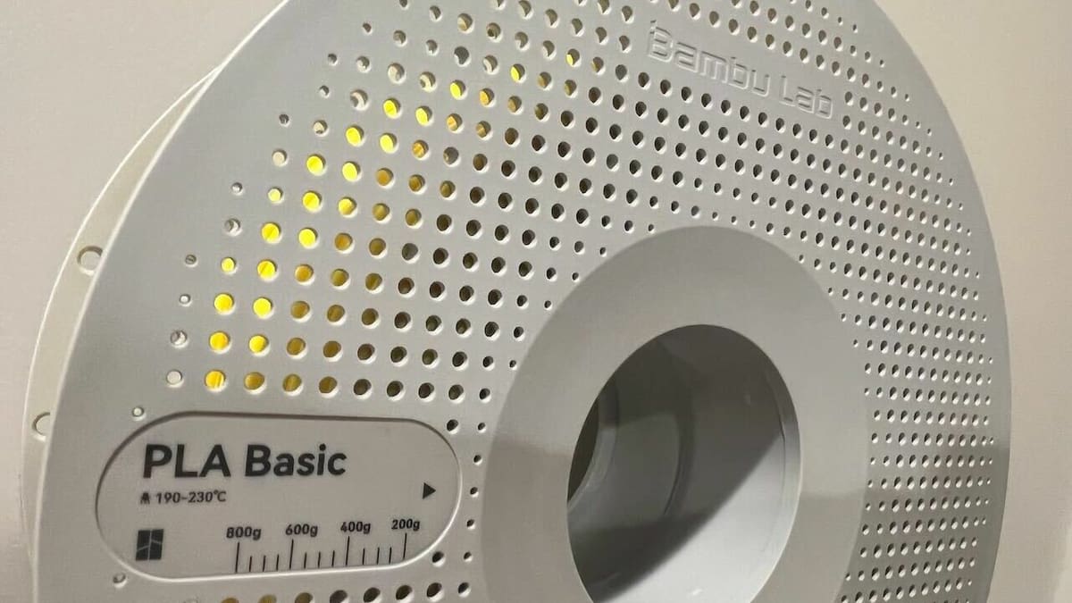 Bambu Lab's plastic spool is as compatible as it gets