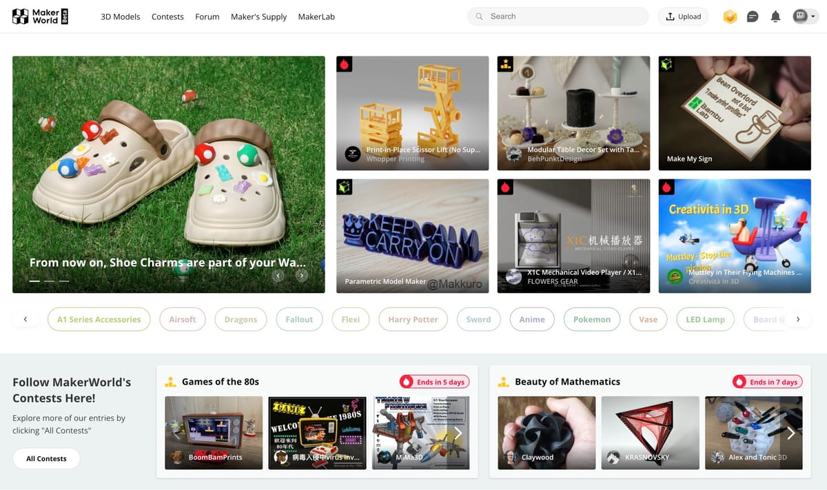 Image of Free STL Files for 3D Printing: MakerWorld
