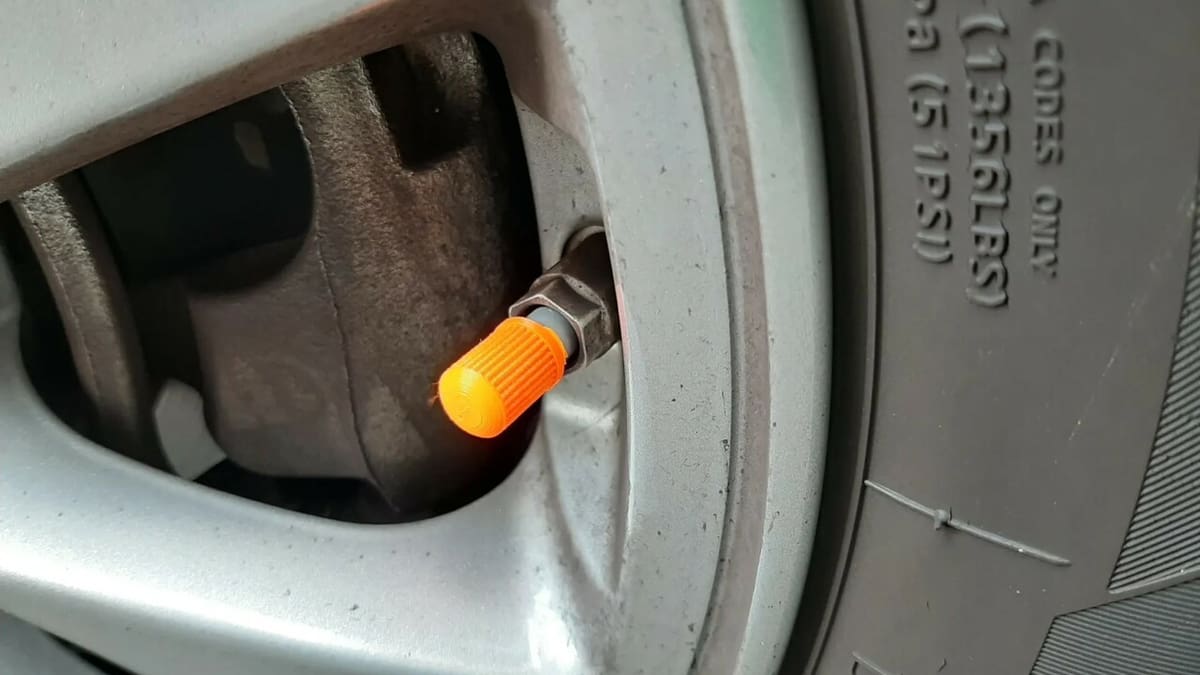This valve cap won't go unnoticed