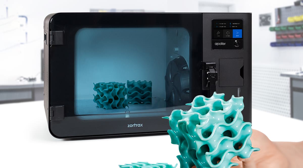 Image of Vapor Smoothing: Zortrax Apoller