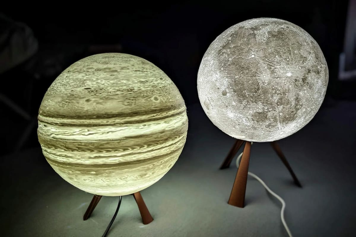 A whole moon in the palm of your hand