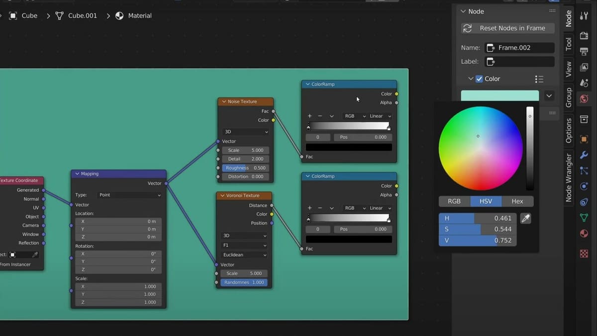Frame and color coordinate your nodes!